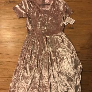 Lularoe Amelia velour elegant edition